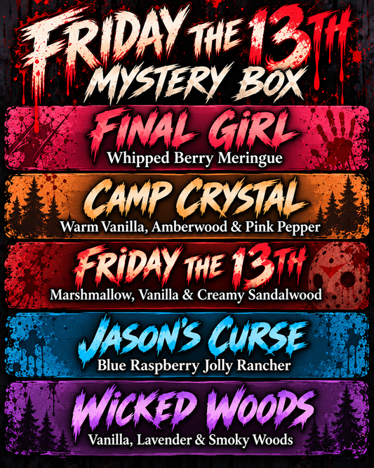 FRIDAY THE 13TH MYSTERY BOX | Orders Close 10/25!!