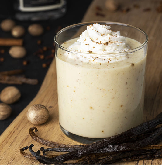 Spiked Eggnog | Snap Bar