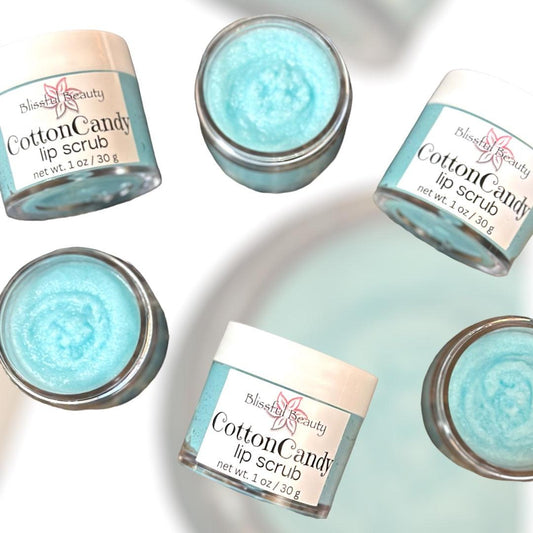 Cotton Candy | Lip Scrub - Blissful Beauty Candle Co