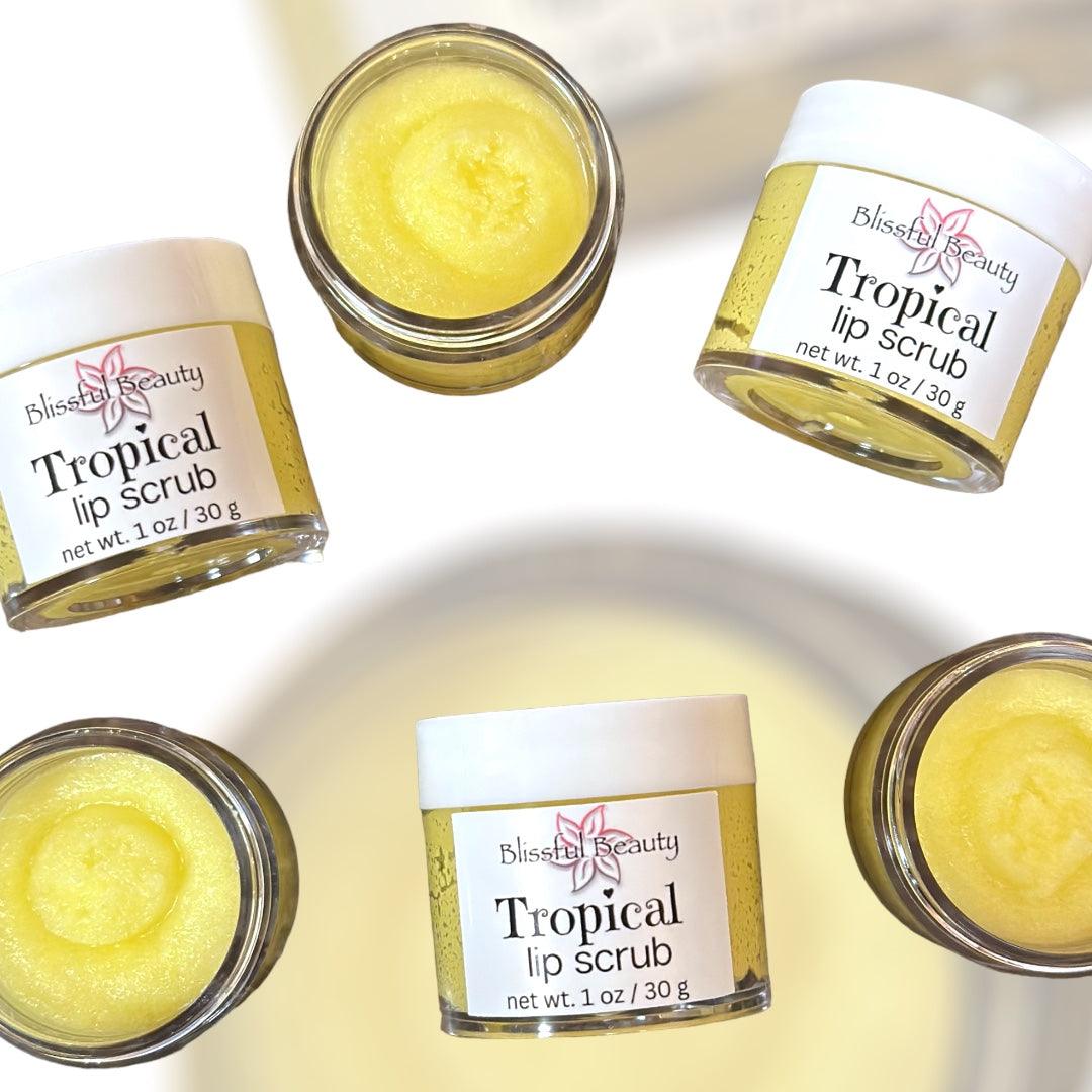 Tropical | Lip Scrub - Blissful Beauty Candle Co